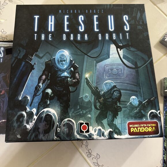 Theseus The Dark Orbit Board Game with Hunters Expansion~Michal Dracz ~New Read - Picture 4 of 10